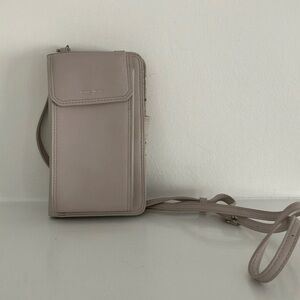 Pixie Mood Taupe Phone Case Crossbody Bag